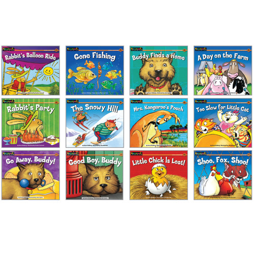 Newmark Rising Readers Leveled Book, Fiction Set, Set Of 12 NL-0131