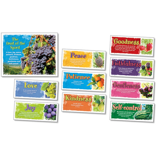 North Fruit Of The Spirit Bulletin Board Set NST3106