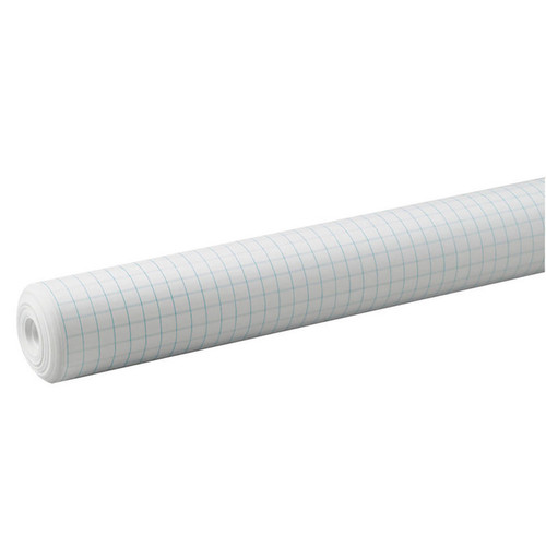 Pacon Grid Paper Roll, White, 1/2" Quadrille Ruled 34" X 200', 1 Roll PAC0077800