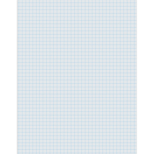 Pacon Graphing Paper, White, 1/4" Quadrille Ruled, 8-1/2" X 11", 500 Sheets PAC2411