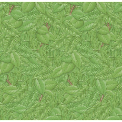 Fadeless Bulletin Board Art Paper, Tropical Foliage, 48" X 50', 1 Roll PAC56255