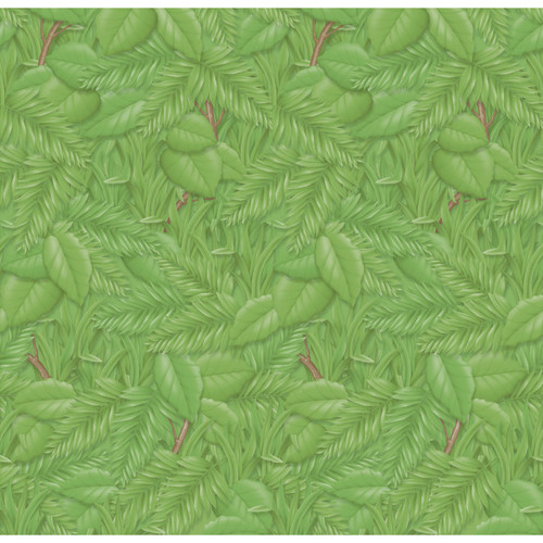 Fadeless Bulletin Board Art Paper, Tropical Foliage, 48" X 12', 4 Rolls PAC56258