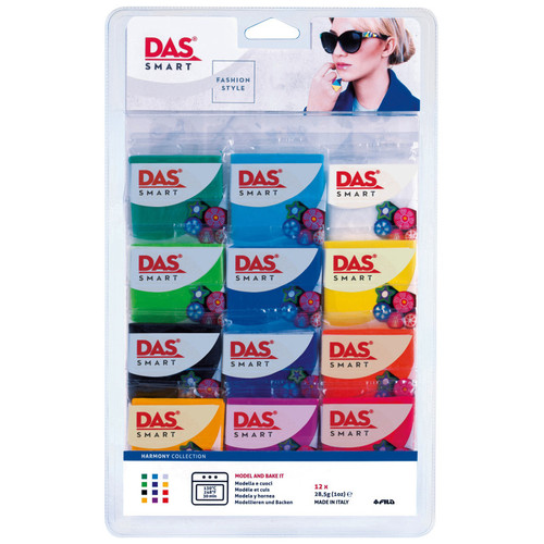 Das Smart Clay Set, Harmonic Set, Set Of 12 (1 Oz.) Packs PACF321800