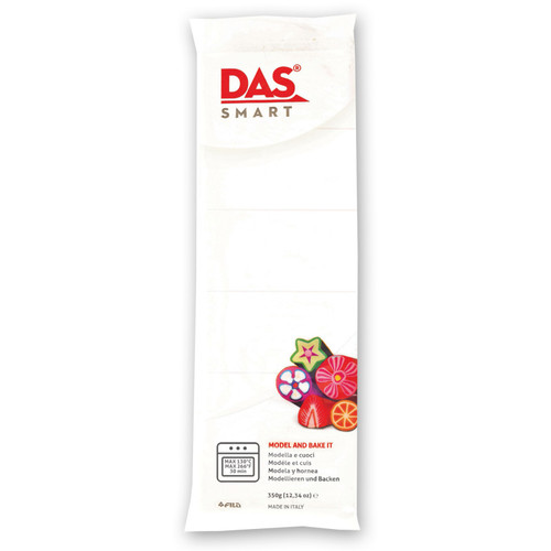 Das Smart Clay, White, 350 G PACF322001