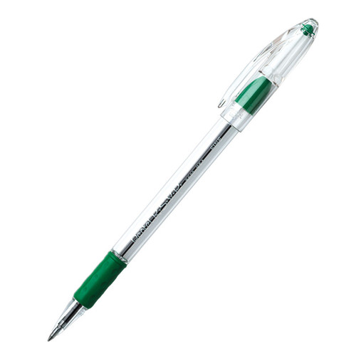 Pentel R.S.V.P. Ballpoint Pen, Fine Point, Green PENBK90D