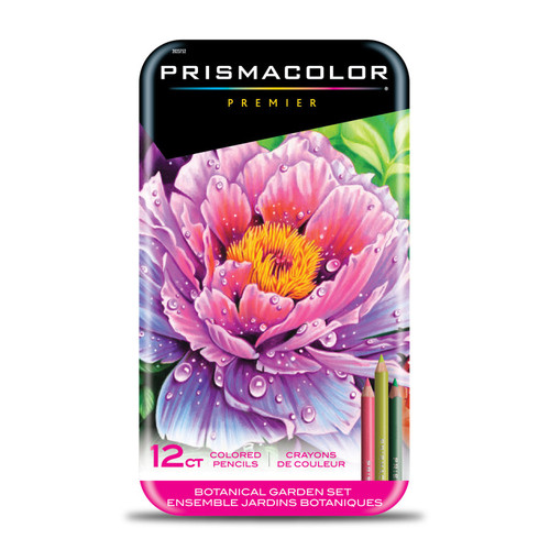 Prismacolor Premier Colored Pencils, Soft Core, Botanical Garden Set, 12 Count PSM2023752