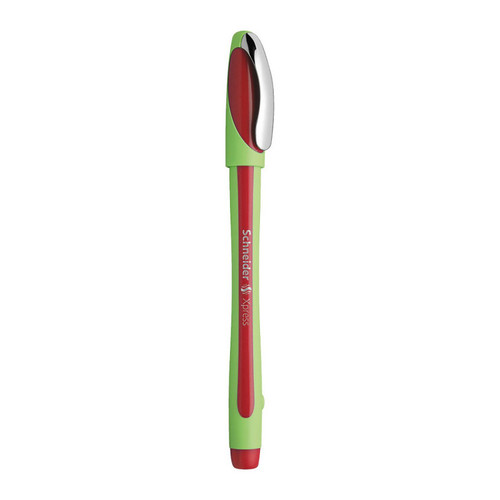 Schneider Xpress Premium Fineliner Pen, Fiber Tip, 0.8 Mm, Red Ink, Single Pen PSY190002