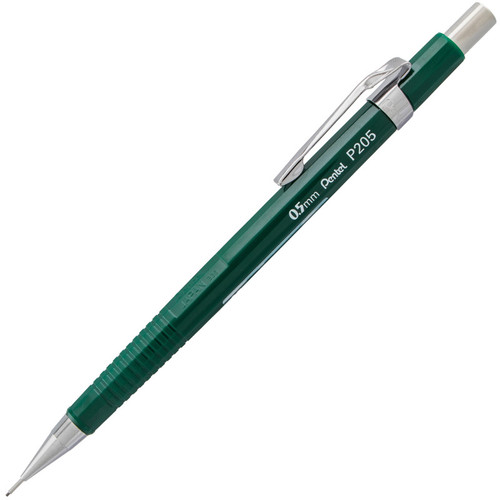 Pentel Sharp Mechanical Pencil (0.5Mm), Green Barrel PTAP205D