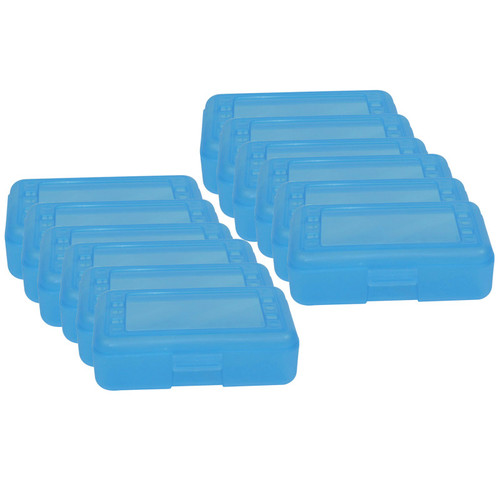 Romanoff Pencil Box, Blueberry, Pack Of 12 ROM60224-12
