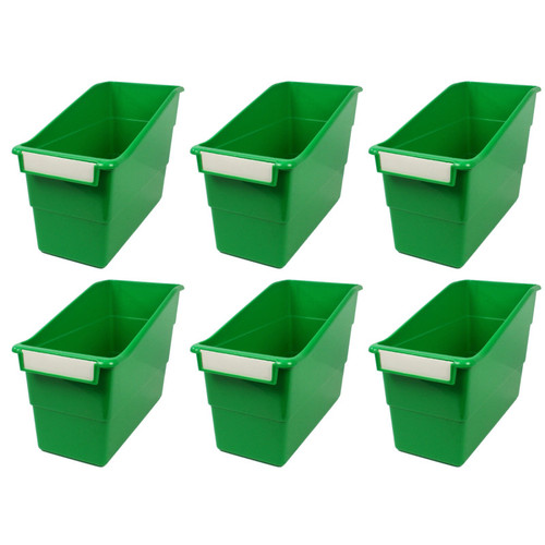 Romanoff Tattle Shelf File, Green, Pack Of 6 ROM77205-6