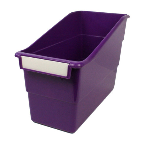 Romanoff Tattle Shelf File, Purple ROM77206