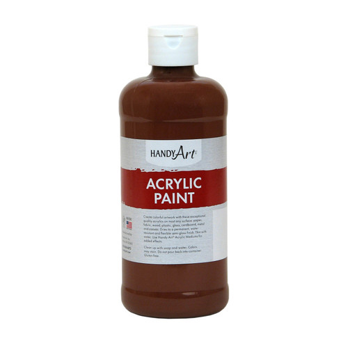 Handy Acrylic Paint 16 Oz, Burnt Sienna RPC101085