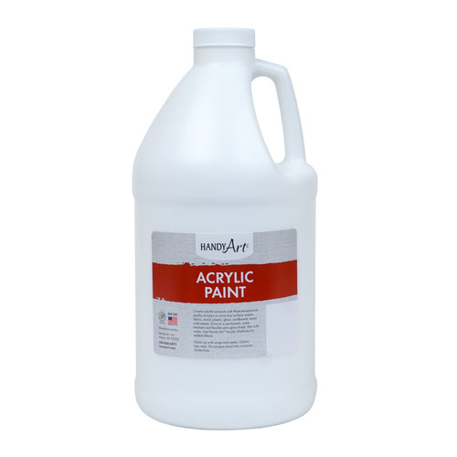 Handy Acrylic Paint Half Gallon, Titan White RPC102000