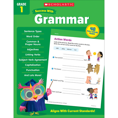 Scholastic Success With Grammar: Grade 1 SC-735520