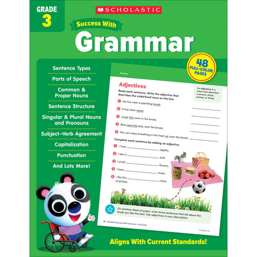 Scholastic Success With Grammar: Grade 3 SC-735523