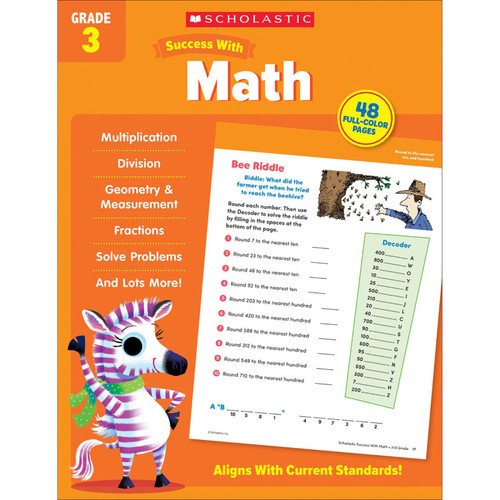 Scholastic Success With Math: Grade 3 SC-735535