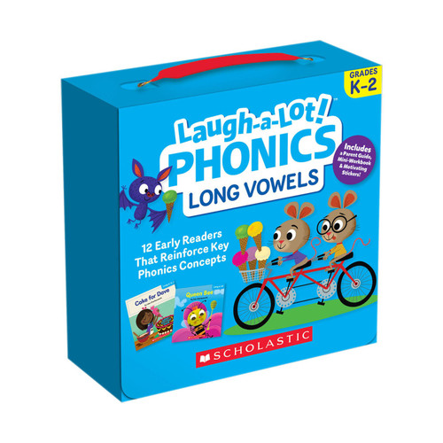 Scholastic Laugh-A-Lot Phonics: Long Vowels (Parent Pack) SC-736584