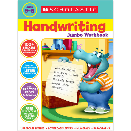 Scholastic Handwriting Jumbo Workbook SC-752454