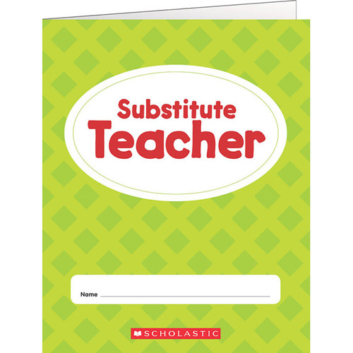 Scholastic Substitute Teacher Folder SC-823677