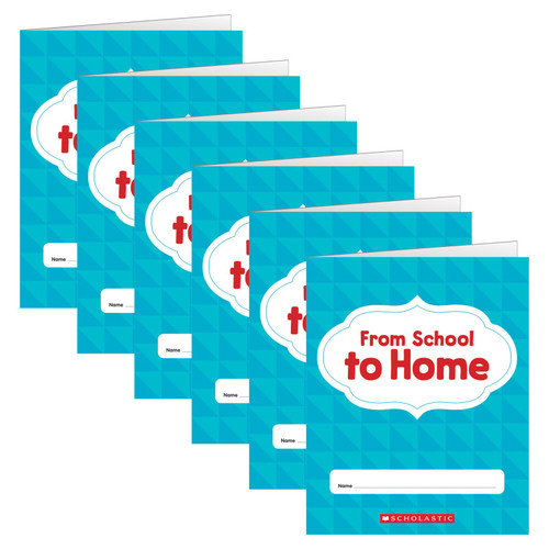 Scholastic From School To Home Folder, Pack Of 6 SC-823680-6