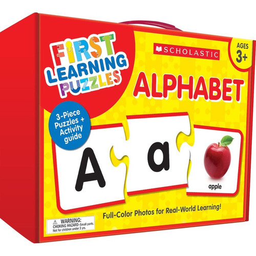 Scholastic First Learning Puzzles: Alphabet SC-863050