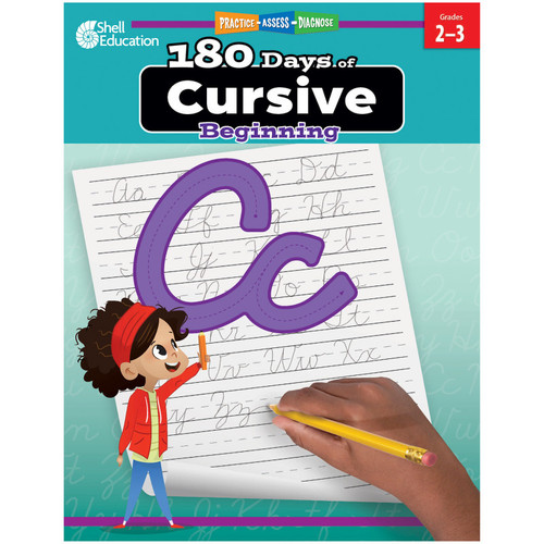 Shell 180 Days Of Cursive: Beginning SEP130195
