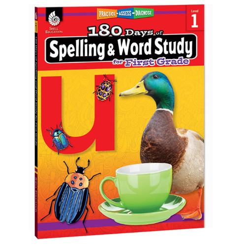 Shell 180 Days Of Spelling And Word Study For First Grade SEP28629