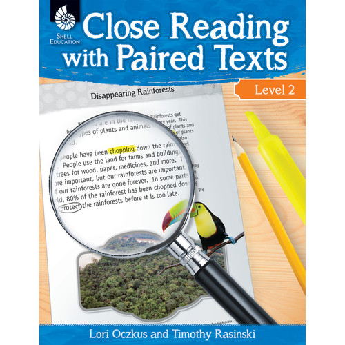 Shell Close Reading With Paired Texts Book, Level 2 SEP51358