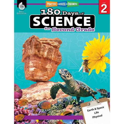 Shell 180 Days Of Science For Second Grade SEP51408