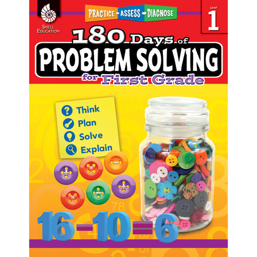 Shell 180 Days Of Problem Solving For First Grade SEP51613