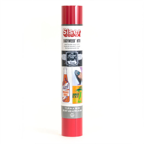 Siser Easyweed Htv Heat Transfer Vinyl, 36", Red SIRMIEW1183605