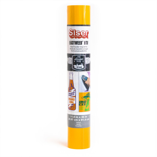 Siser Easyweed Htv Heat Transfer Vinyl, 36", Yellow SIRMIEW1183606