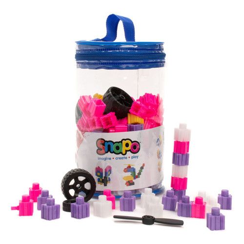 Snapo Building Blocks, Unicorn Creator Kit, 200 Pieces SNP16200U