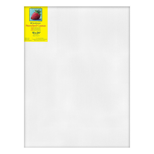 Strathmore 300 Series Traditional Stretched Canvas, 18X24 Inch STT31318