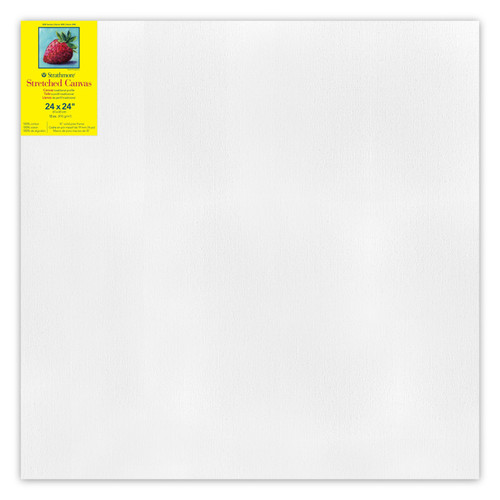 Strathmore 300 Series Traditional Stretched Canvas, 24X24 Inch STT31324