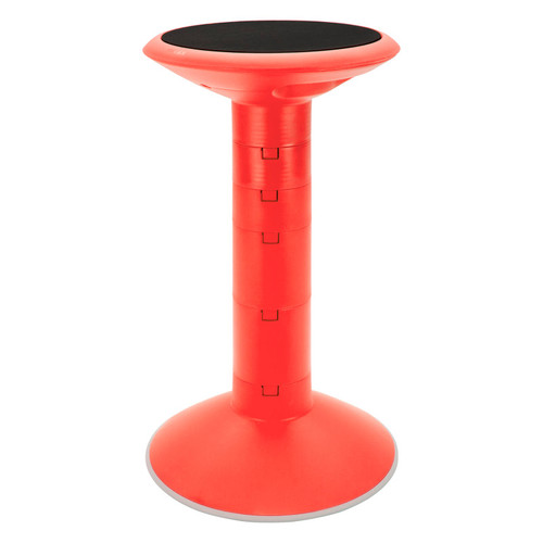 Storex Wiggle Stool, 12 To 24-Inch, Red STX00324U01C