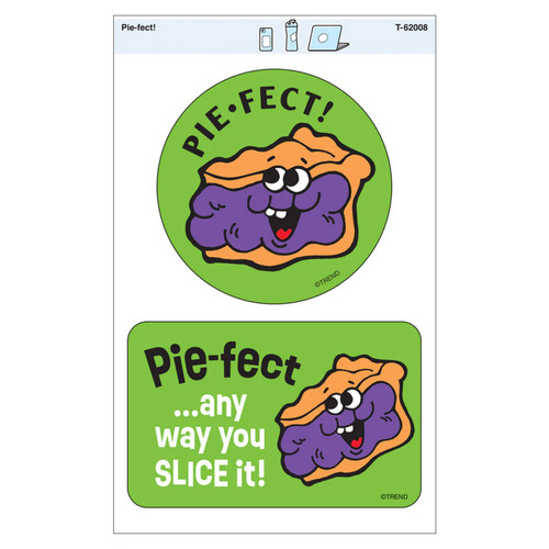 Trend Pie-Fect! Vinyl Stickers, Pack Of 2 T-62008
