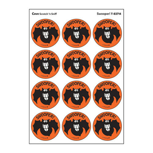 Trend Swooper!/ Cave Scent Stickers, 24 Ct. T-83714
