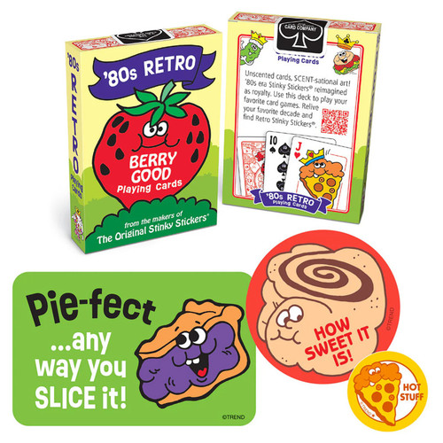 Trend 80S Retro Collection Playing Cards Plus Deluxe Set T-90674