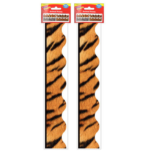 Trend Animal Prints Terrific Trimmers Variety Pack, 156' Per Pack, 2 Packs T-92917-2