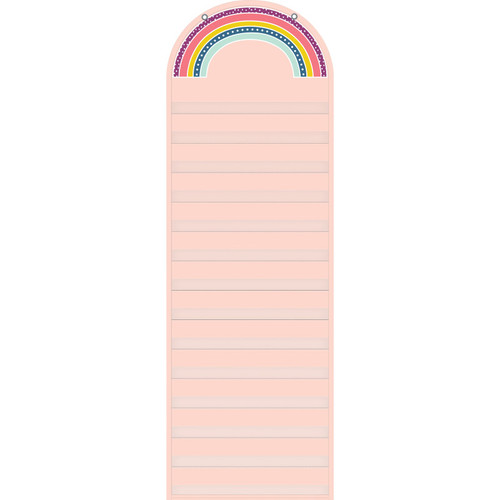 Teacher Oh Happy Day Rainbow 14 Pocket Chart TCR20106