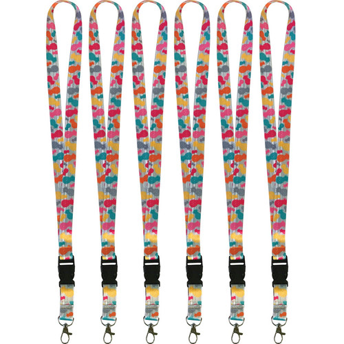 Teacher Tropical Punch Pineapples Lanyard, Pack Of 6 TCR20353-6