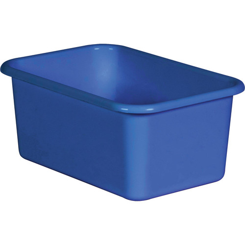 Teacher Blue Small Plastic Storage Bin TCR20393