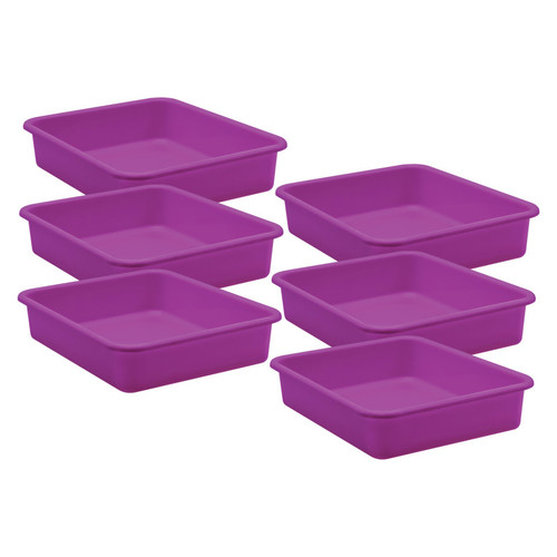 Teacher Purple Large Plastic Letter Tray, Pack Of 6 TCR20433-6