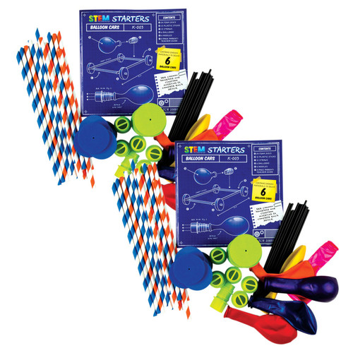 Teacher Stem Starters Set, Balloon Cars, Pack Of 2 TCR20880-2