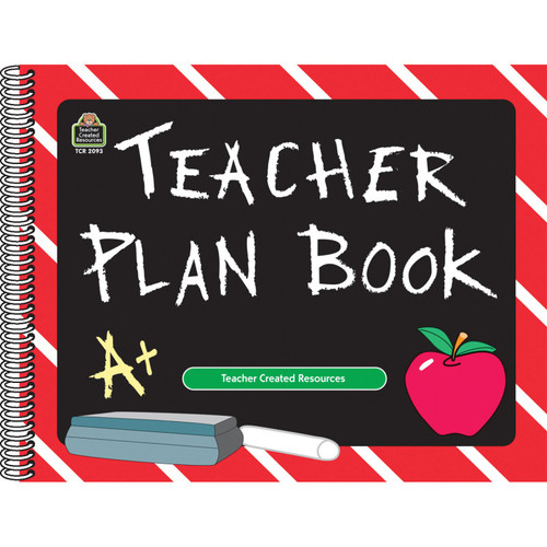 Teacher Chalkboard Teacher Plan Book TCR2093