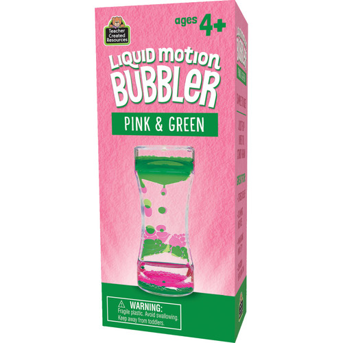 Teacher Pink & Green Liquid Motion Bubbler TCR20967