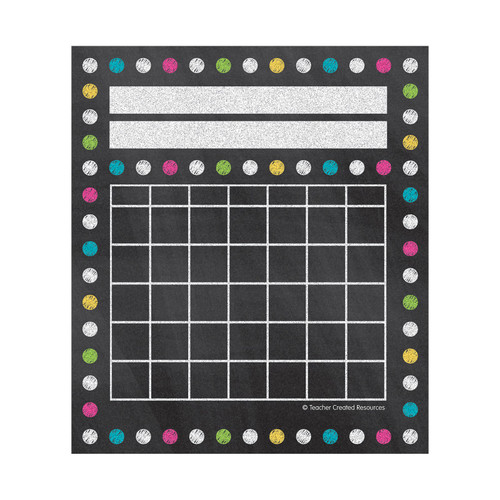 Teacher Chalkboard Brights Mini Incentive Charts TCR5625