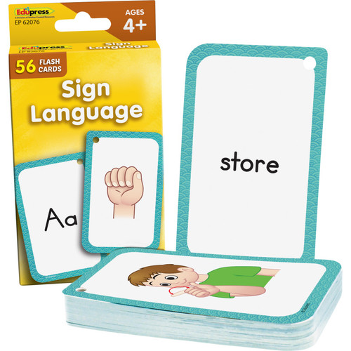 Teacher Sign Language Flash Cards TCR62076