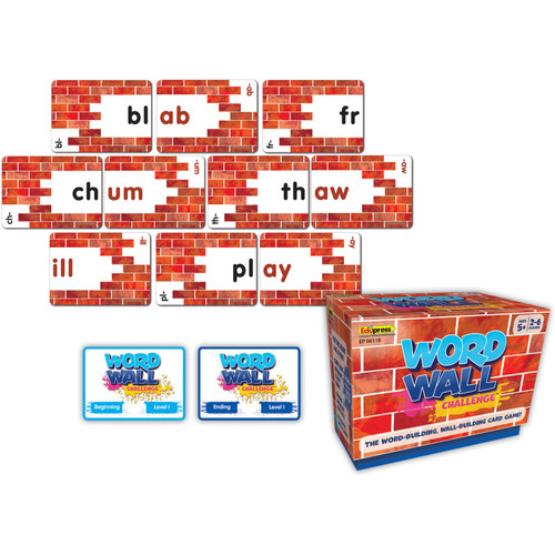 Edupress Word Wall Challenge Card Game TCR66118